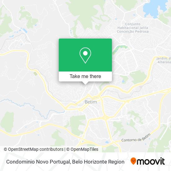 Condominio Novo Portugal map