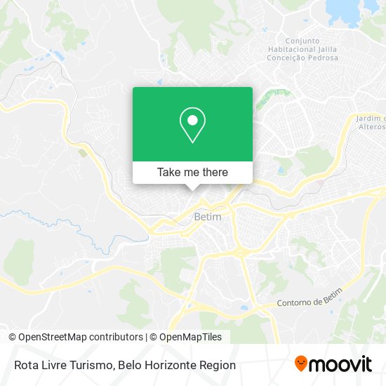 Rota Livre Turismo map