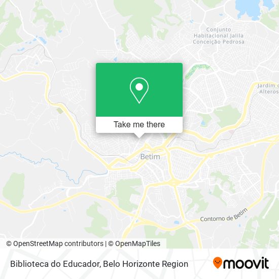 Biblioteca do Educador map