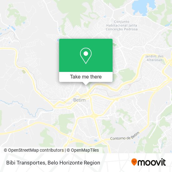 Bibi Transportes map