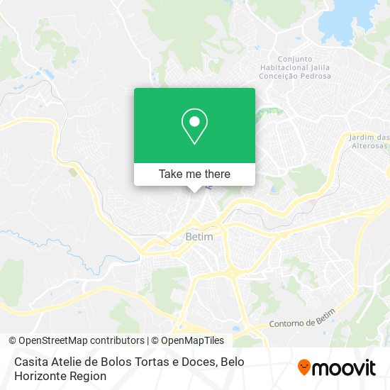 Casita Atelie de Bolos Tortas e Doces map