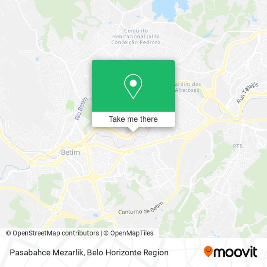 Pasabahce Mezarlik map