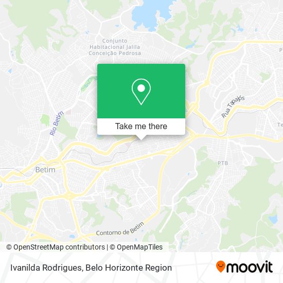 Ivanilda Rodrigues map