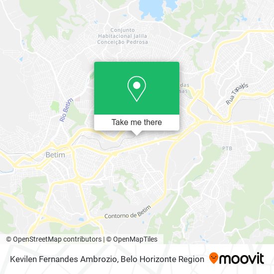 Kevilen Fernandes Ambrozio map