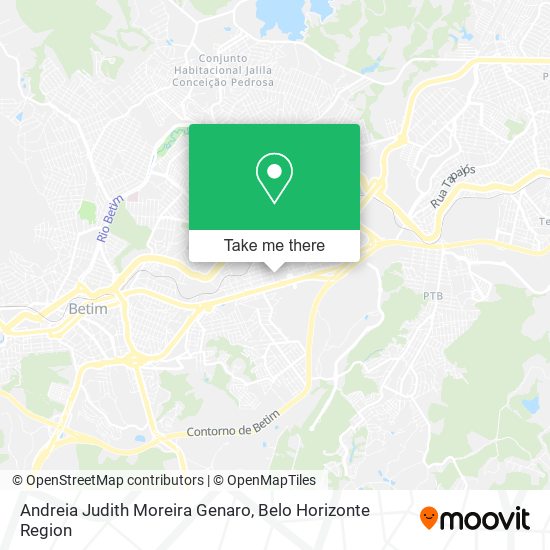 Andreia Judith Moreira Genaro map