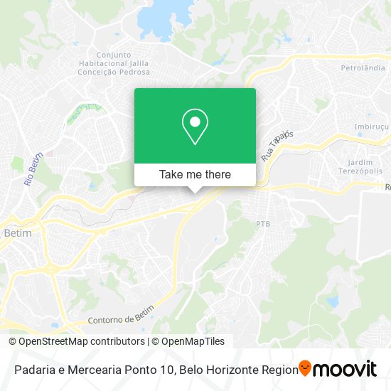Padaria e Mercearia Ponto 10 map