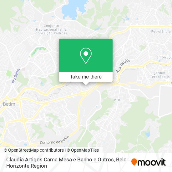 Claudia Artigos Cama Mesa e Banho e Outros map