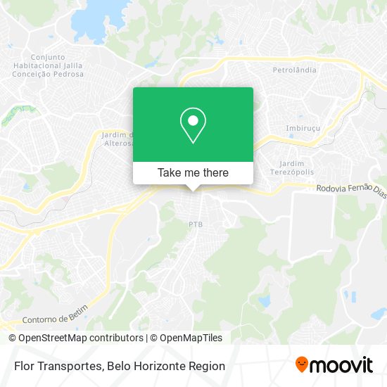 Flor Transportes map