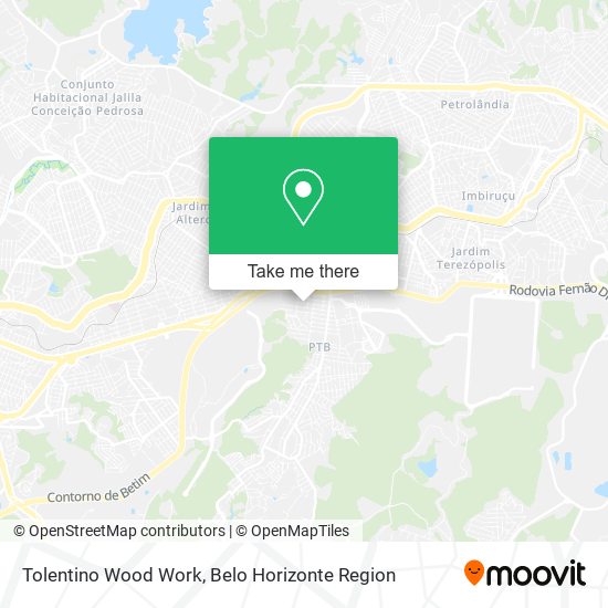 Tolentino Wood Work map
