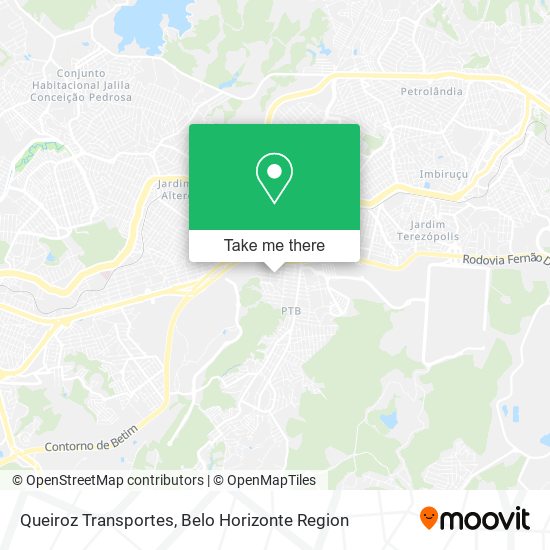 Queiroz Transportes map
