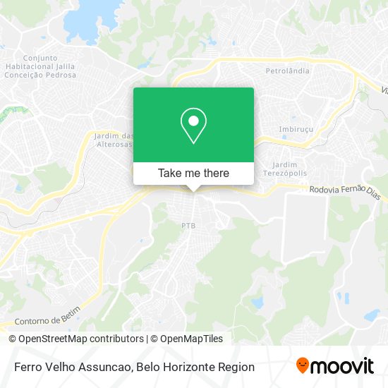 Ferro Velho Assuncao map