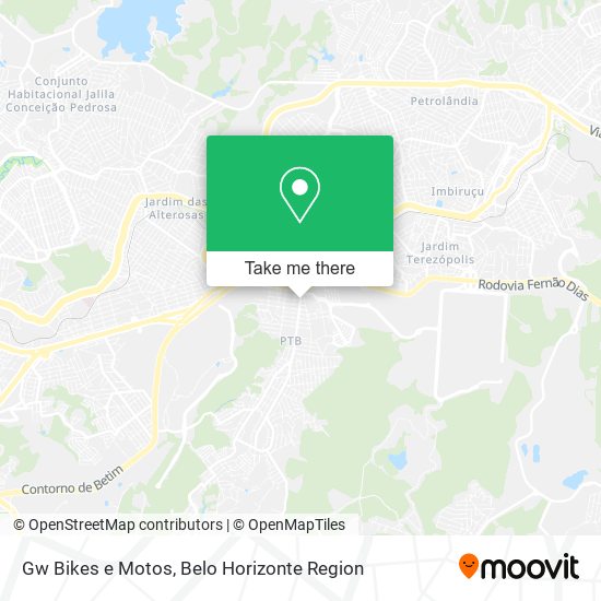 Gw Bikes e Motos map