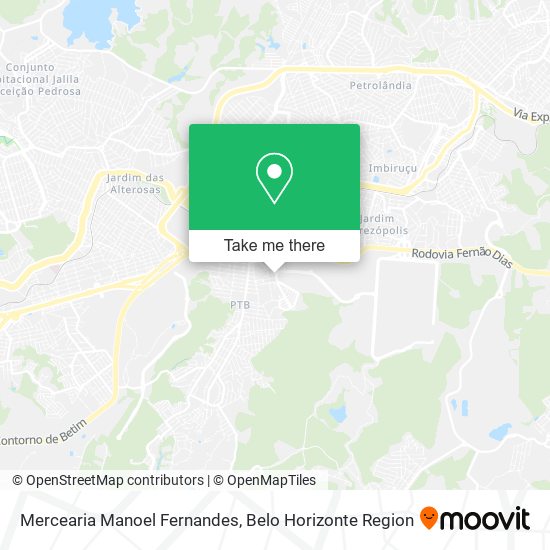 Mercearia Manoel Fernandes map