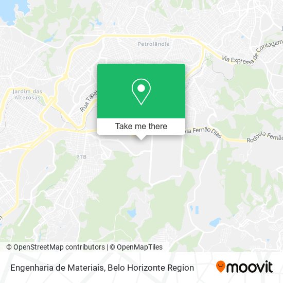 Engenharia de Materiais map
