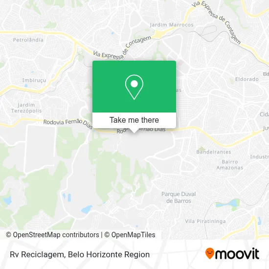 Rv Reciclagem map