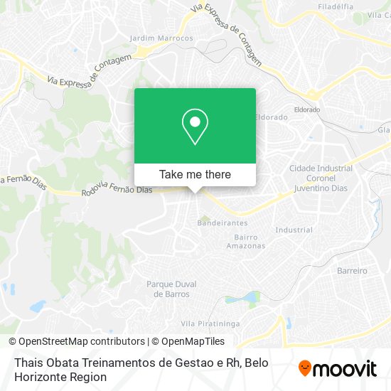 Thais Obata Treinamentos de Gestao e Rh map