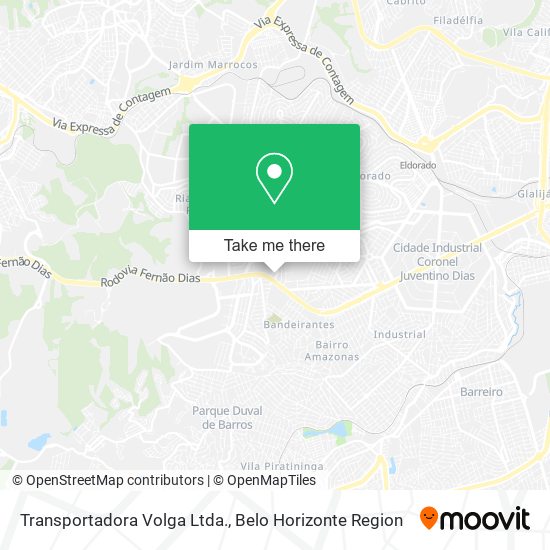 Transportadora Volga Ltda. map