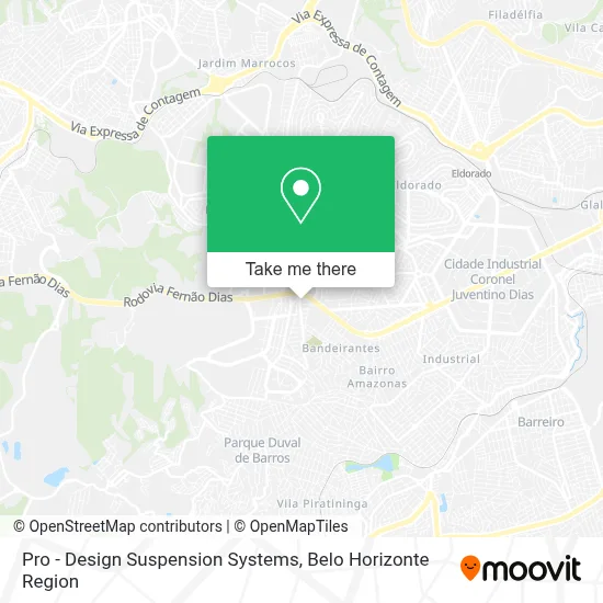 Pro - Design Suspension Systems map