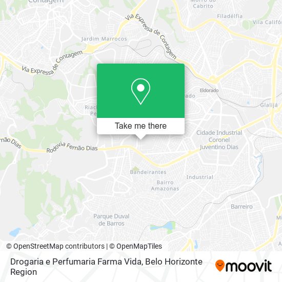 Drogaria e Perfumaria Farma Vida map