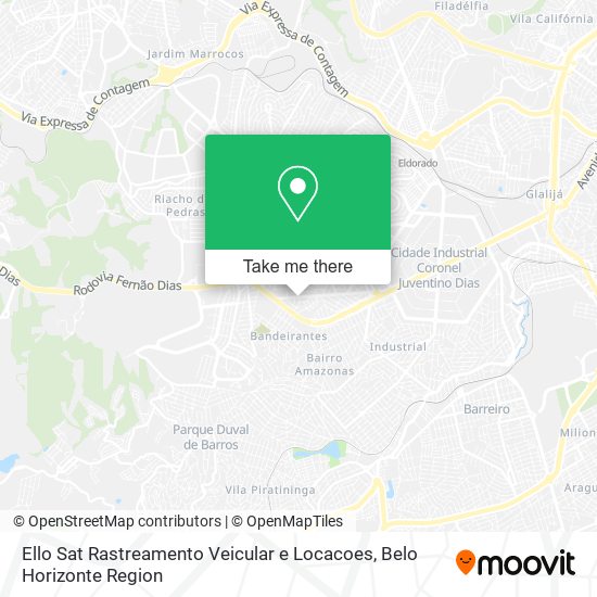 Ello Sat Rastreamento Veicular e Locacoes map