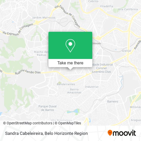 Sandra Cabeleireira map