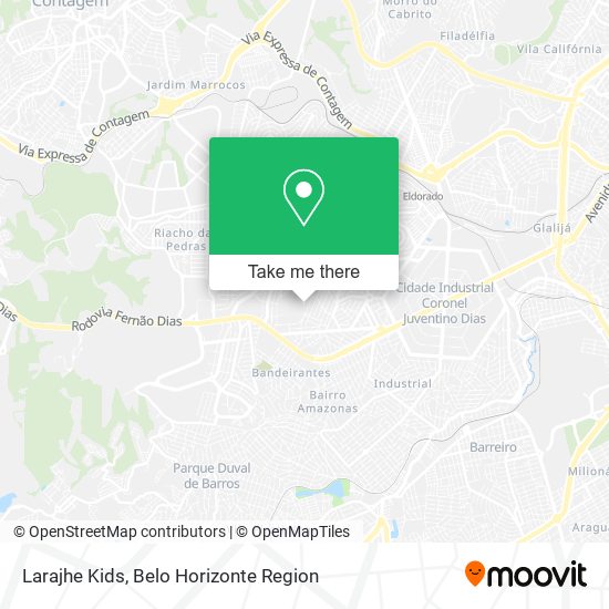 Larajhe Kids map