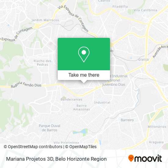 Mariana Projetos 3D map