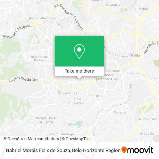 Gabriel Morais Felix de Souza map