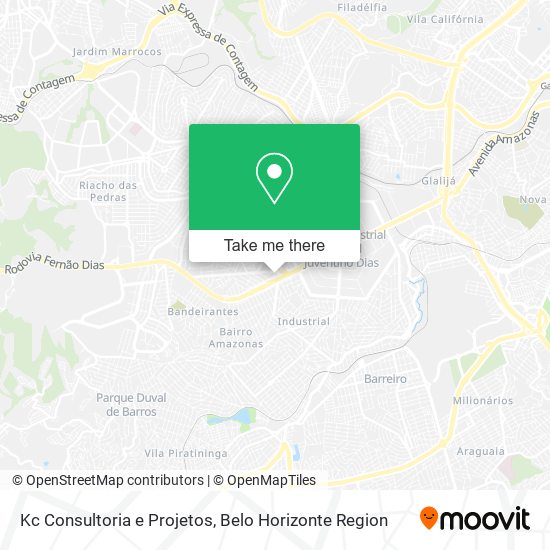 Kc Consultoria e Projetos map