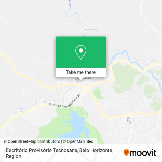 Escritório Provisório Tecnosane map