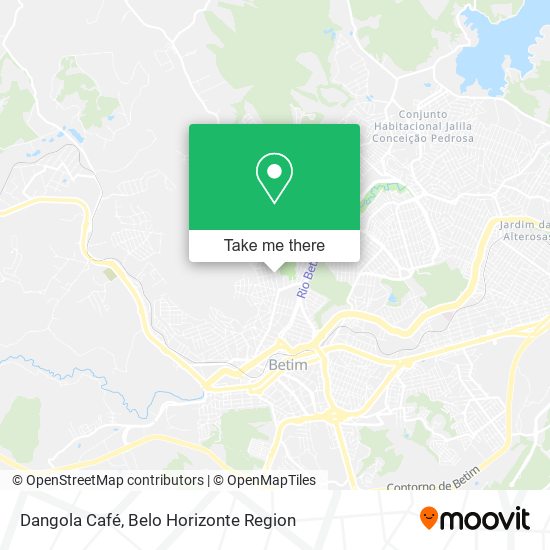 Dangola Café map