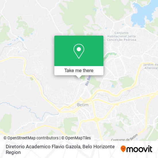 Diretorio Academico Flavio Gazola map