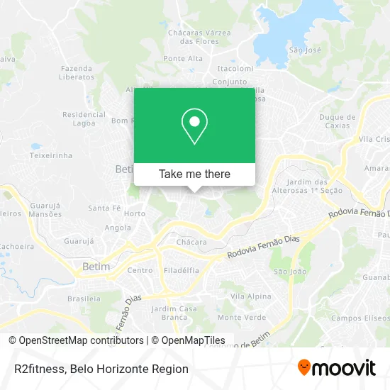 R2fitness map