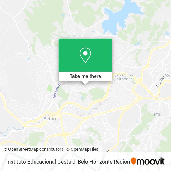 Instituto Educacional Gestald map