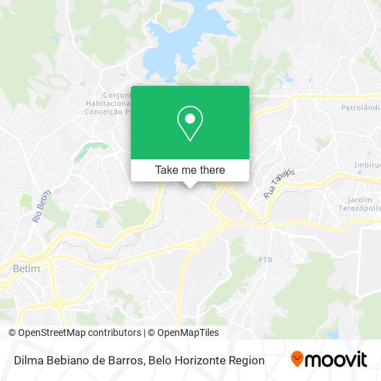 Dilma Bebiano de Barros map