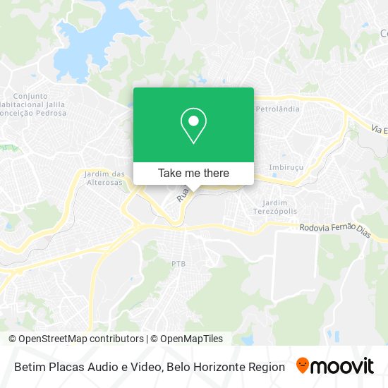 Betim Placas Audio e Video map