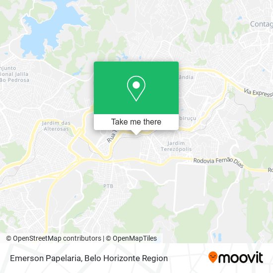 Emerson Papelaria map