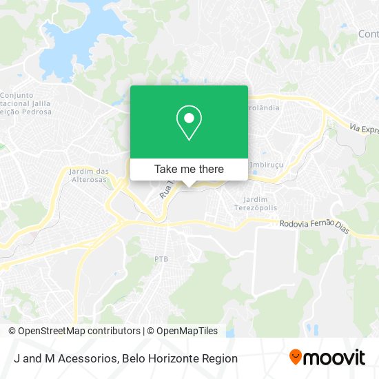 J and M Acessorios map