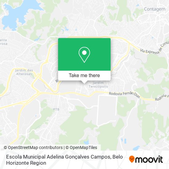 Escola Municipal Adelina Gonçalves Campos map