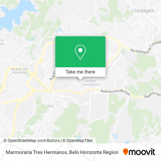 Marmoraria Tres Hermanos map