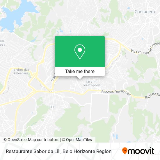 Restaurante Sabor da Lili map