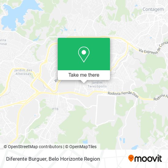 Diferente Burguer map