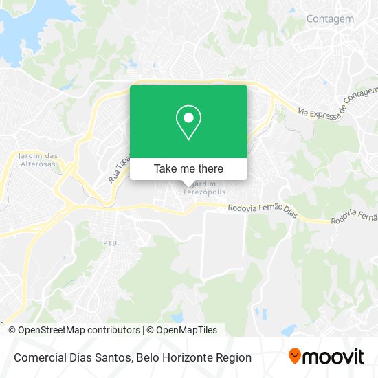 Comercial Dias Santos map