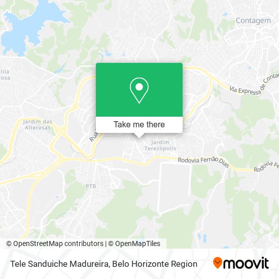 Tele Sanduiche Madureira map