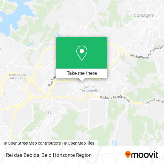 Rei das Bebida map