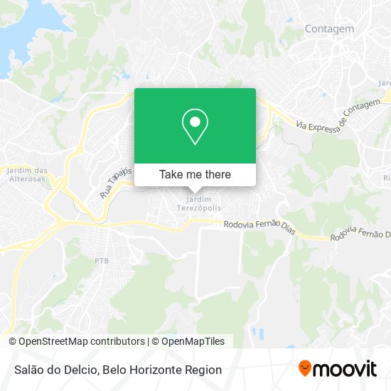 Salão do Delcio map
