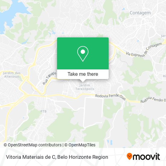 Vitoria Materiais de C map