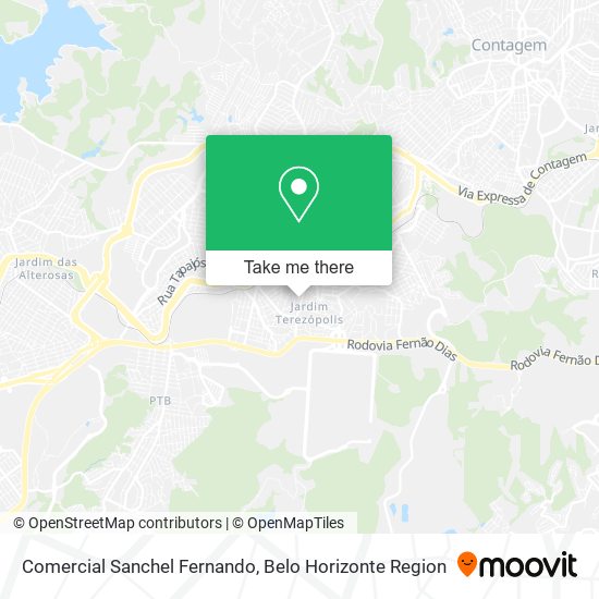 Comercial Sanchel Fernando map