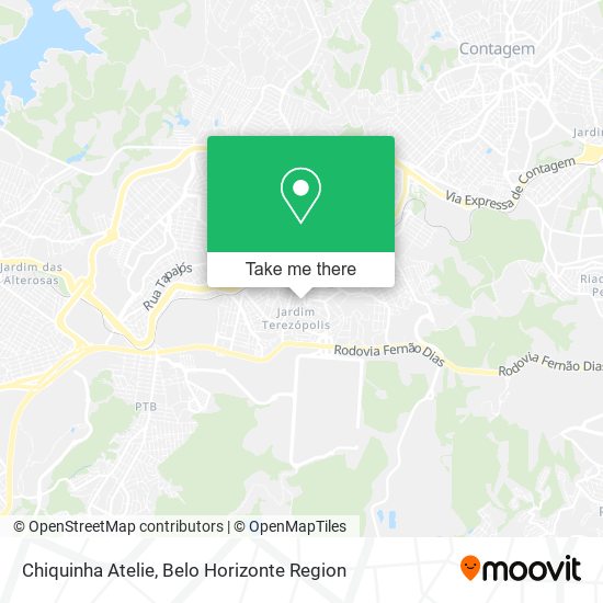 Chiquinha Atelie map