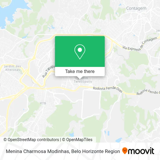 Menina Charmosa Modinhas map